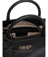 LIUJO RIDHI Handbag, with removable shoulder strap BLACK - Women&rsquo;s Bags - 4