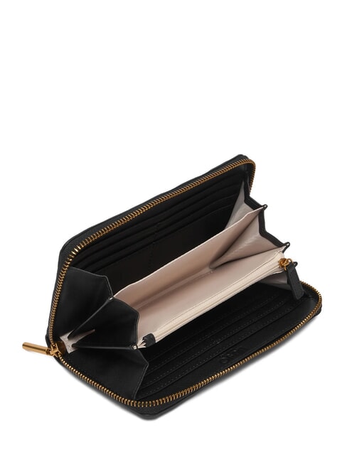 KALISKA Zip Around Wallet BLACK - Women&rsquo;s Wallets