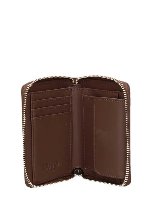 CALIWEN Small Zip Around Wallet dark mocha - Women&rsquo;s Wallets