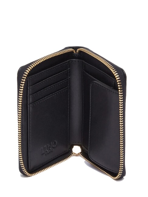 CALIWEN Small Zip Around Wallet BLACK - Women&rsquo;s Wallets