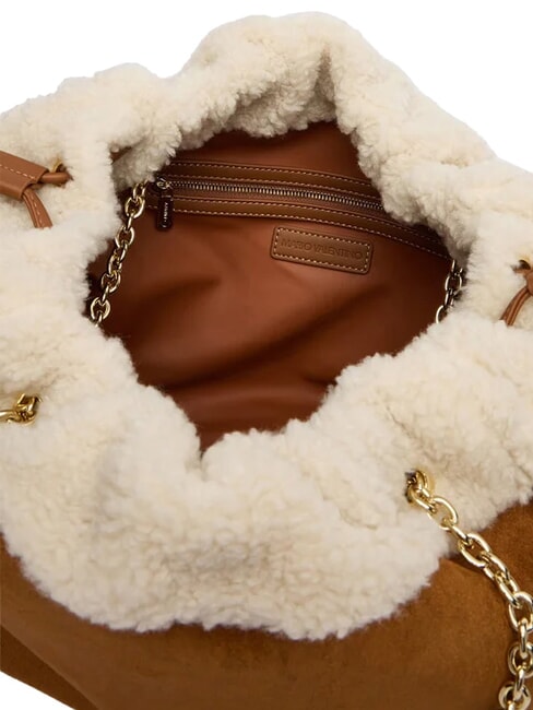 MAX Shoulder bag, with chain leather/ecru - Women&rsquo;s Bags