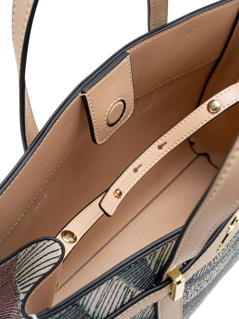 PLANETARIUM Handbag, with shoulder strap and clutch watercolor/beige - Women&rsquo;s Bags