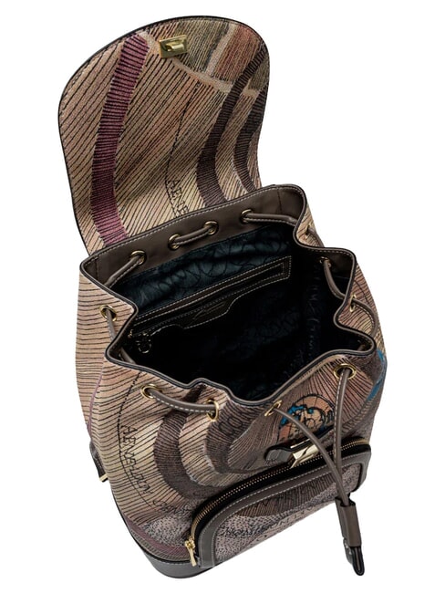 PLANETARIUM Backpack wild watercolor/ dk taupe - Women&rsquo;s Bags