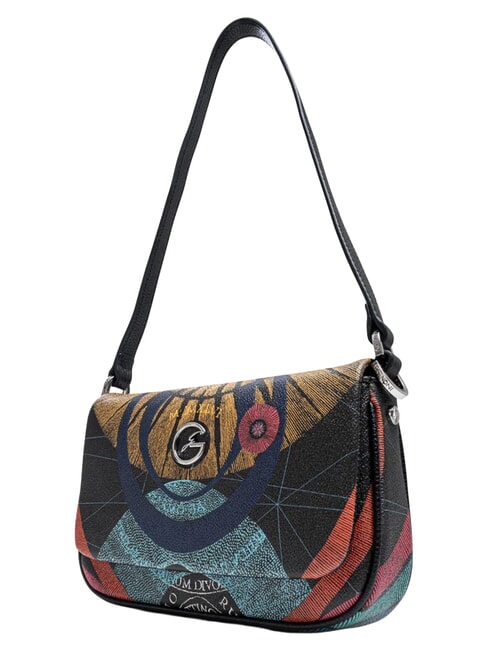 PLANETARIUM Mini shoulder bag, with shoulder strap planet.black print - Women&rsquo;s Bags