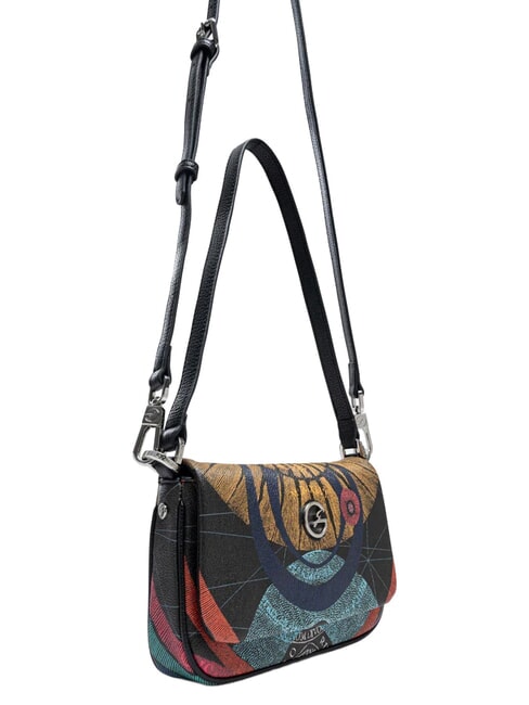 PLANETARIUM Mini shoulder bag, with shoulder strap planet.black print - Women&rsquo;s Bags