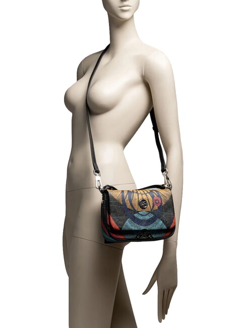 PLANETARIUM Mini shoulder bag, with shoulder strap planet.black print - Women&rsquo;s Bags