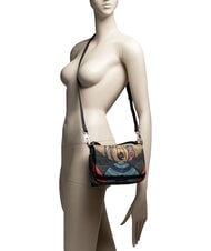 GATTINONI PLANETARIUM Mini shoulder bag, with shoulder strap planet.black print - Women&rsquo;s Bags - 5