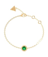 GUESS COLOR MY DAY Bracelet with cubic zirconia yellow gold/emerald - Bracelets - 2