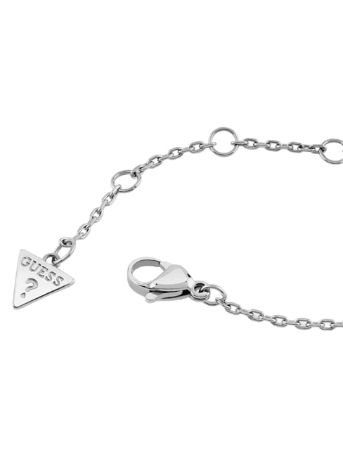 TINY PEARLY Necklace with central charm with G logo SILVER - Necklaces