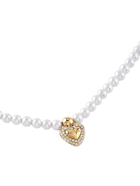 LOVE BITES Heart-shaped pendant necklace yellow gold - Necklaces