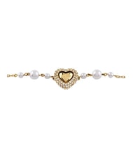 GUESS BELOVED Heart-shaped charm bracelet yellow gold - Bracelets - 2