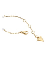 GUESS BELOVED Heart-shaped charm bracelet yellow gold - Bracelets - 3