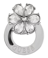 GUESS ACE OF DIAMONDS Earrings with crystal application SILVER - Earrings - 2