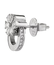GUESS ACE OF DIAMONDS Earrings with crystal application SILVER - Earrings - 3