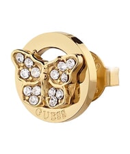 GUESS BORBOLETA Butterfly Charm Earrings yellow gold - Earrings - 3