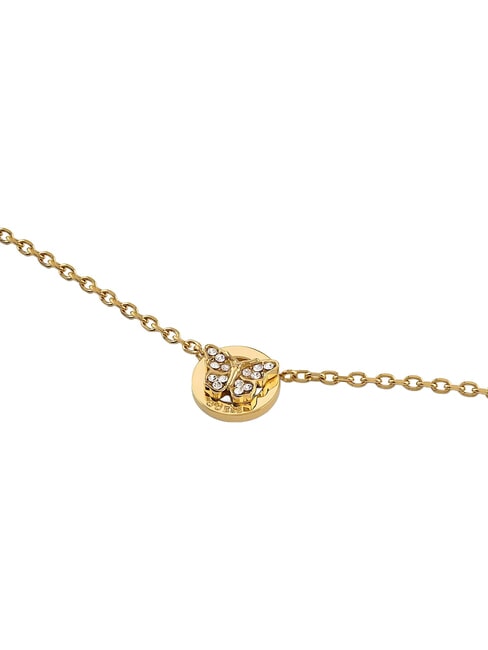 BORBOLETA Butterfly Pendant Necklace yellow gold - Necklaces