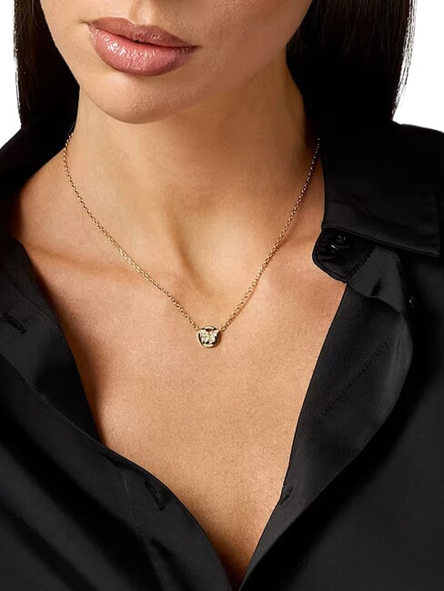 BORBOLETA Butterfly Pendant Necklace yellow gold - Necklaces
