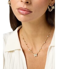GUESS BORBOLETA Butterfly Pendant Necklace yellow gold - Necklaces - 4
