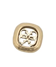 GUESS JAIPUR SPLENDOR 4G logo earrings yellow gold - Earrings - 3