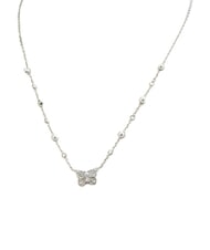 GUESS BORBOLETA Butterfly Pendant Necklace SILVER - Necklaces - 4