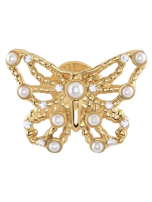 BORBOLETA Butterfly earrings yellow gold - Earrings