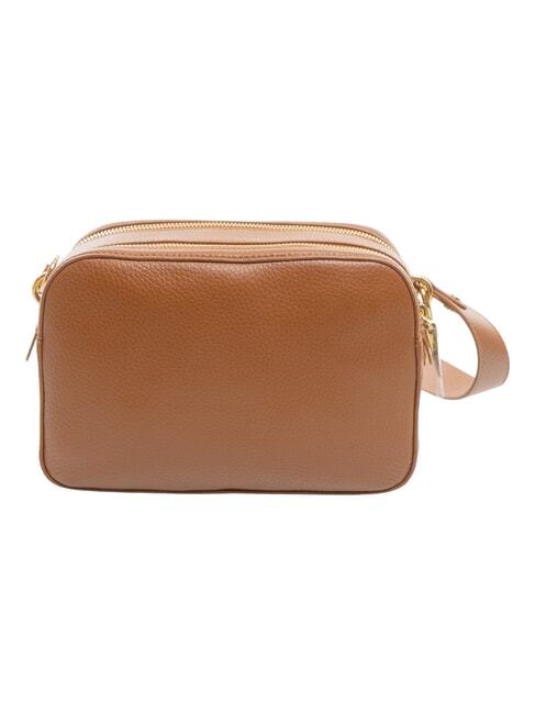 ALPHA Mini shoulder bag, in leather cognac - Women&rsquo;s Bags