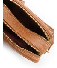 COCCINELLE ALPHA Mini shoulder bag, in leather cognac - Women&rsquo;s Bags - 5