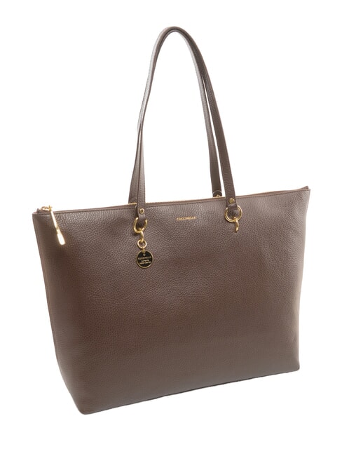 ALPHA Leather Shopping Bag brunette - Women&rsquo;s Bags