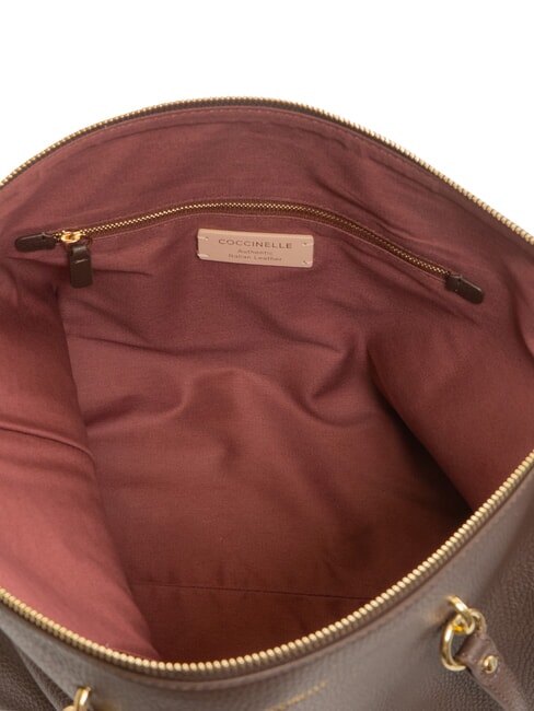 ALPHA Leather Shopping Bag brunette - Women&rsquo;s Bags