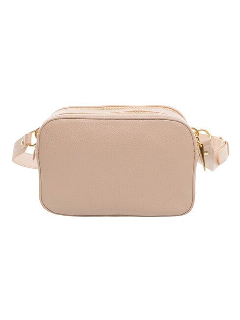 ALPHA Mini shoulder bag, in leather rosette - Women&rsquo;s Bags