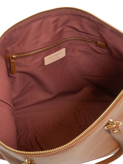 ALPHA Leather Shopping Bag cognac - Women&rsquo;s Bags