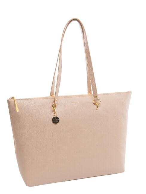 ALPHA Leather Shopping Bag rosette - Women&rsquo;s Bags