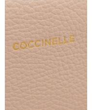 COCCINELLE ALPHA Leather Shopping Bag rosette - Women&rsquo;s Bags - 4