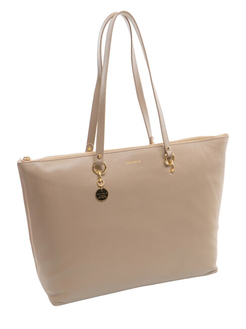 ALPHA Leather Shopping Bag warm taupe - Women&rsquo;s Bags