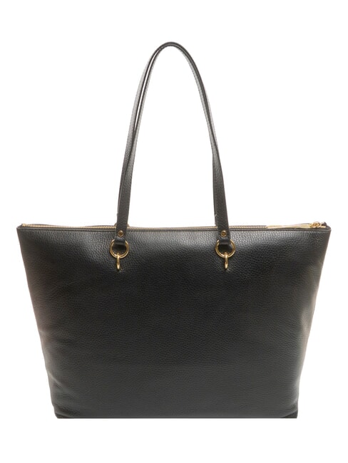 ALPHA Leather Shopping Bag Black - Women&rsquo;s Bags