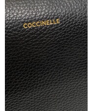 COCCINELLE ALPHA Leather backpack Black - Women&rsquo;s Bags - 4