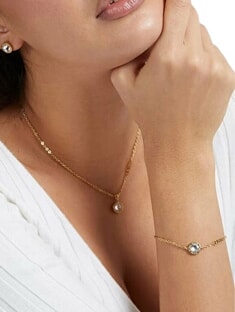 COLOR MY DAY Necklace ROSE GOLD - Necklaces