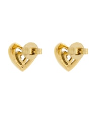 GUESS BELOVED Earrings, heart shape yellow gold - Earrings - 3