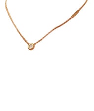 GUESS STYLISH GUESS Necklace, coin shape with logo yellow gold - Necklaces - 2