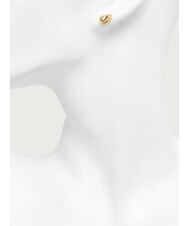 GUESS BELOVED Earrings, heart shape yellow gold - Earrings - 3