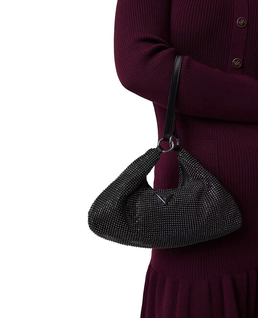 JEWELS Shoulder bag, double portability BLACK - Women&rsquo;s Bags