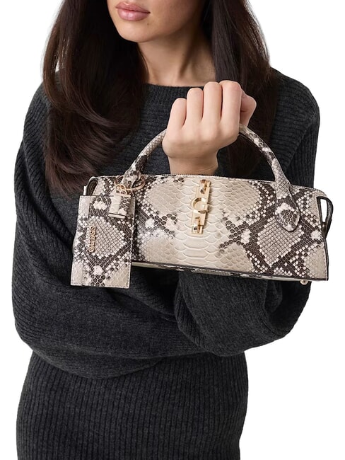 YVONNE LOGO Handbag, with shoulder strap lalie beauty natural - Women&rsquo;s Bags