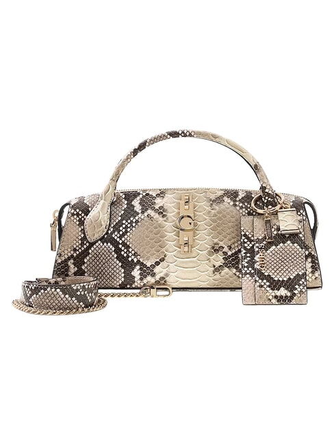 YVONNE LOGO Handbag, with shoulder strap lalie beauty natural - Women&rsquo;s Bags