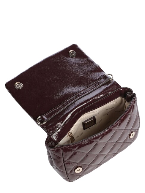 JULIET Mini handbag, with shoulder strap Bordeaux - Women&rsquo;s Bags