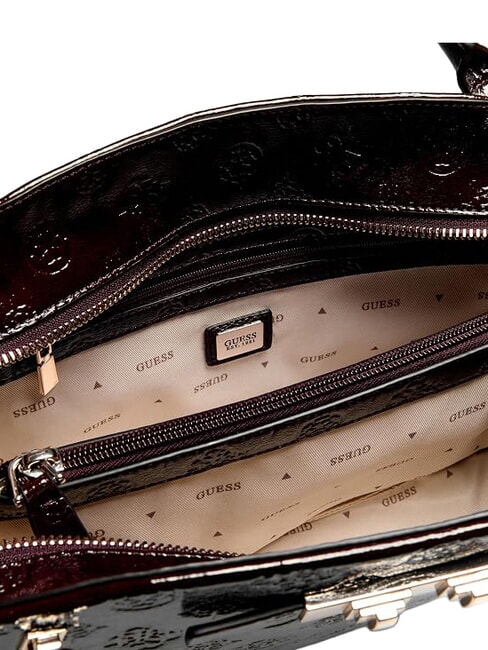 CARMELLA Handbag, with shoulder strap burgundy logo - Women&rsquo;s Bags