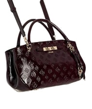 GUESS CARMELLA Handbag, with shoulder strap burgundy logo - Women&rsquo;s Bags - 4
