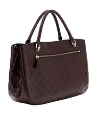 GUESS CARMELLA Handbag, with shoulder strap burgundy logo - Women&rsquo;s Bags - 3