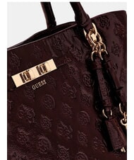 GUESS CARMELLA Handbag, with shoulder strap burgundy logo - Women&rsquo;s Bags - 5