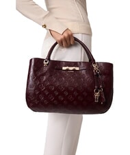 GUESS CARMELLA Handbag, with shoulder strap burgundy logo - Women&rsquo;s Bags - 7