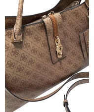 GUESS YVONNE LOGO Handbag, with shoulder strap MILK LOGO - Women&rsquo;s Bags - 4